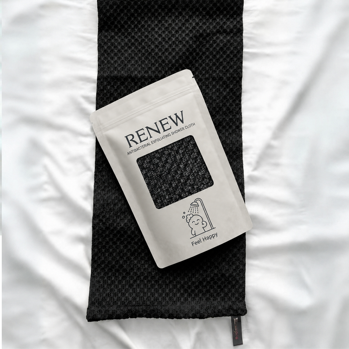 Silk Touch Gentle Exfoliating Shower Cloth
