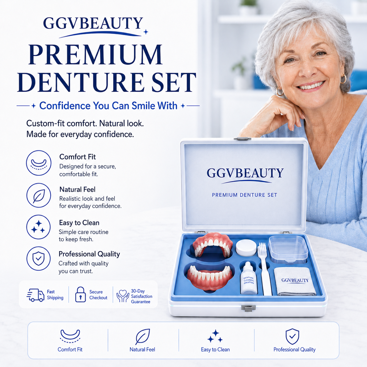 Premium denture set