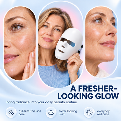 LED Red Light Face Mask – Your At-Home Glow Ritual