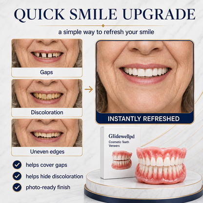 Comfort Full‑Cover Dentures for Senior Women