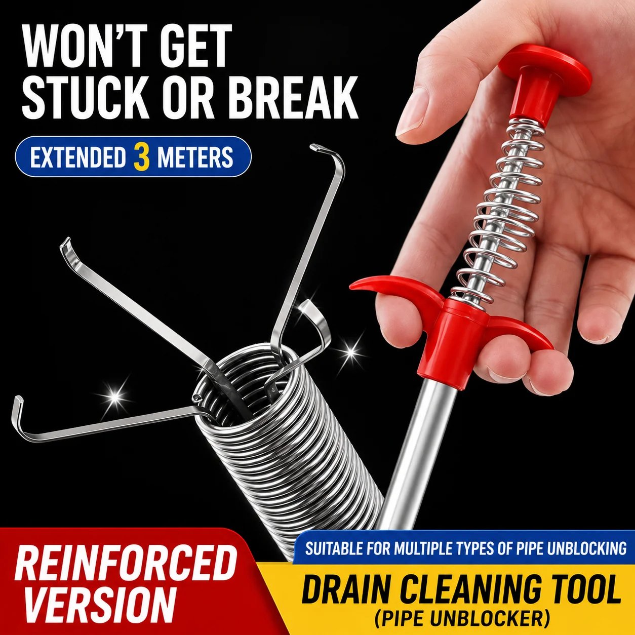 Professional Drain Clog Remover Tool – A Must-Have For Every Home