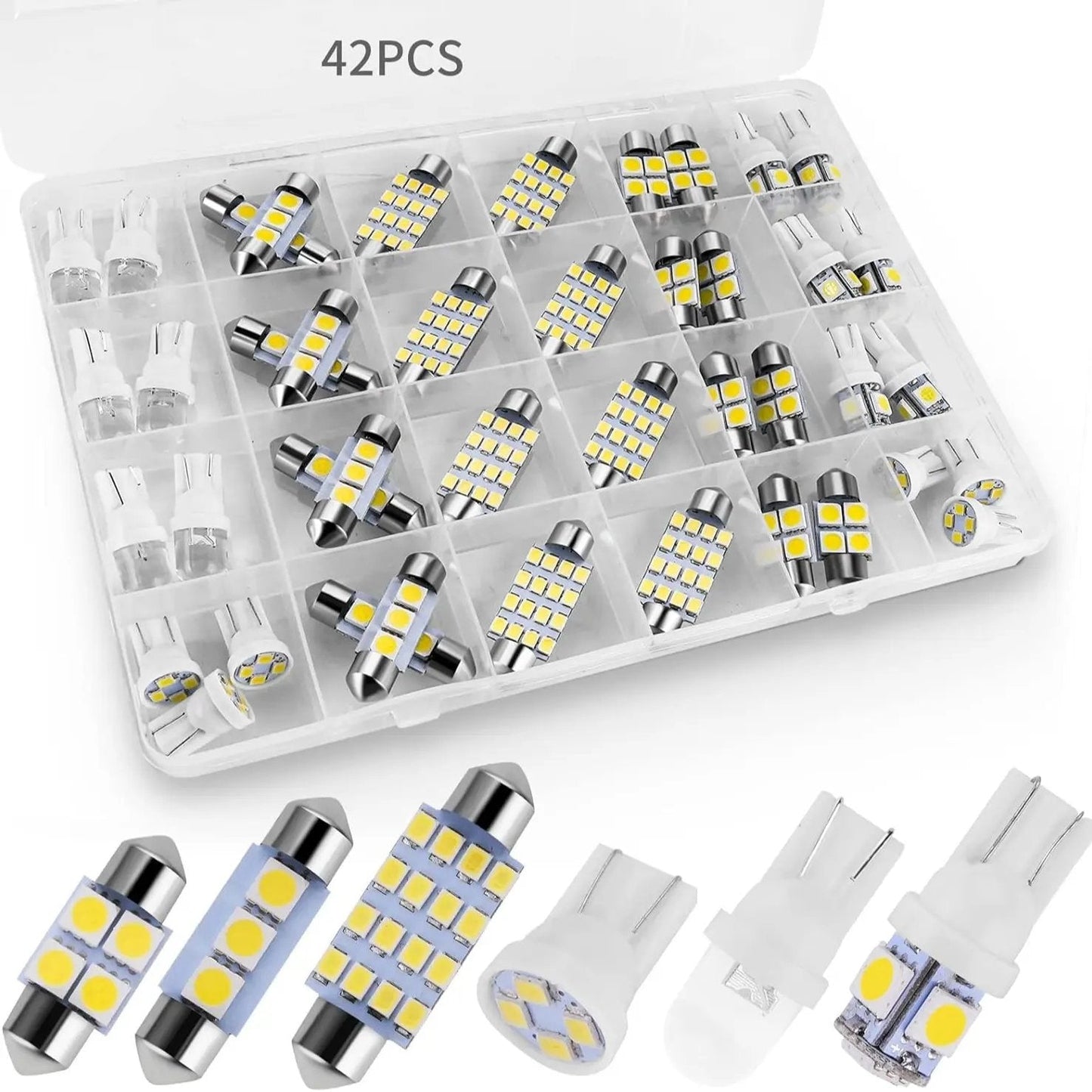 Super Bright LED Car Interior Bulb Kit