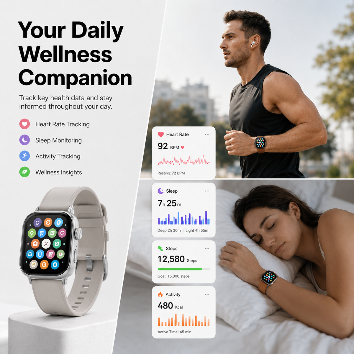 Health Tracking Smartwatch