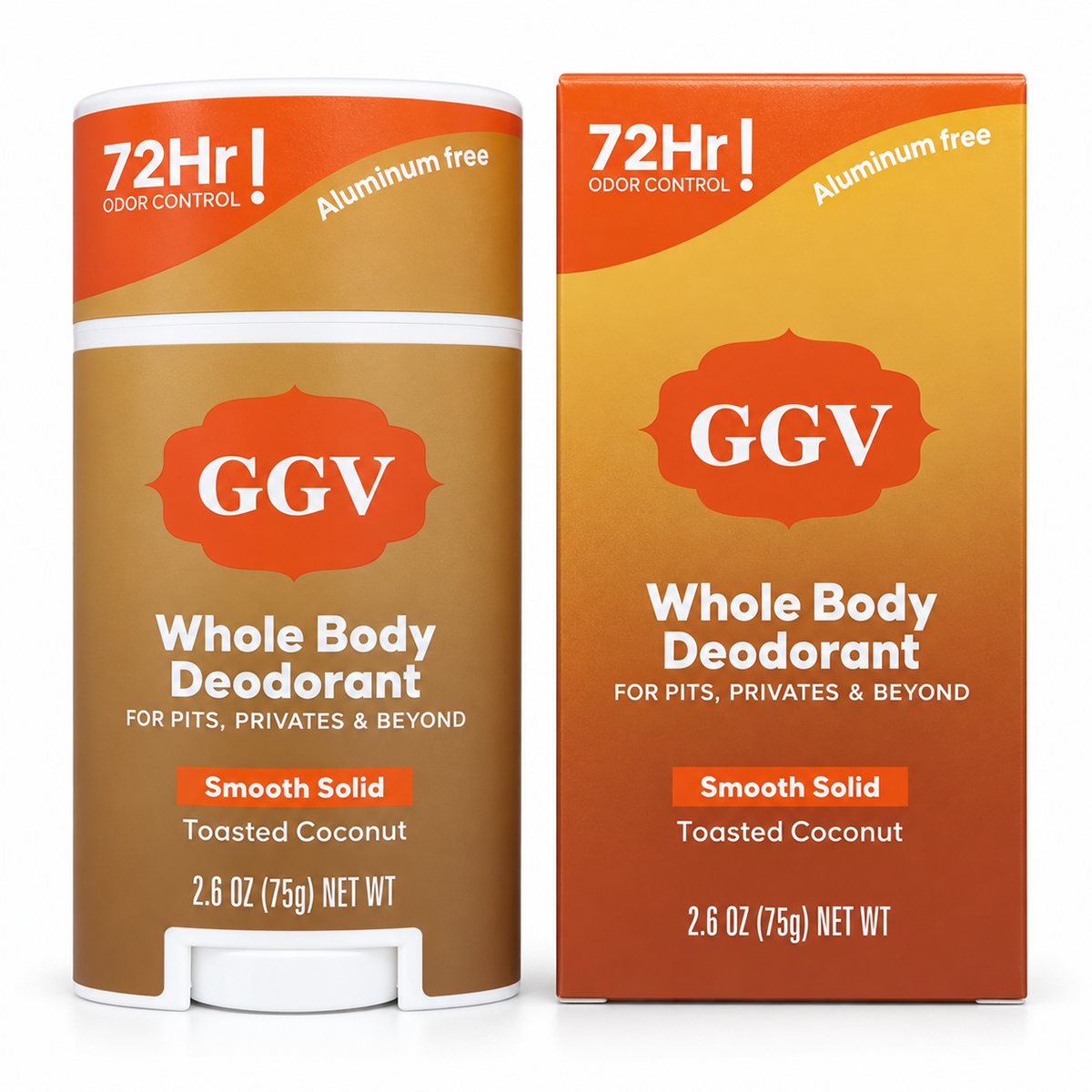 ✨Aluminum-Free Solid Deodorant Stick, Gentle Odor Care for Body Freshness