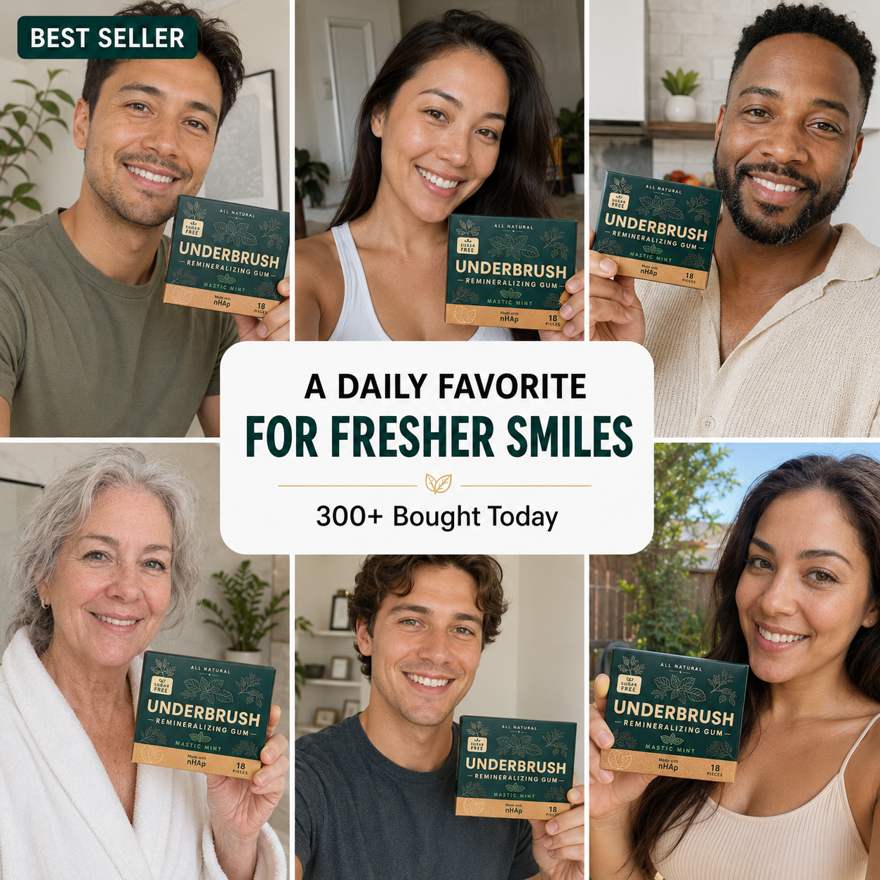 All Natural Remineralizing Gum