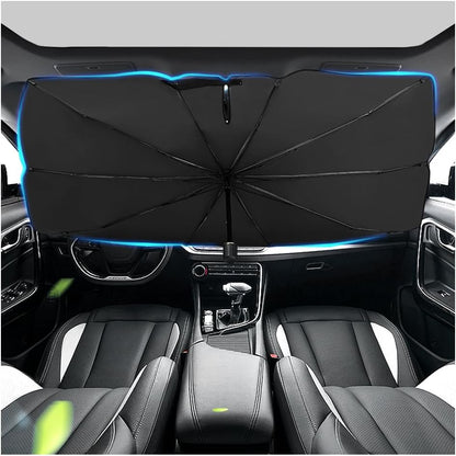 Upgraded Car Windshield Sun Shade Umbrella