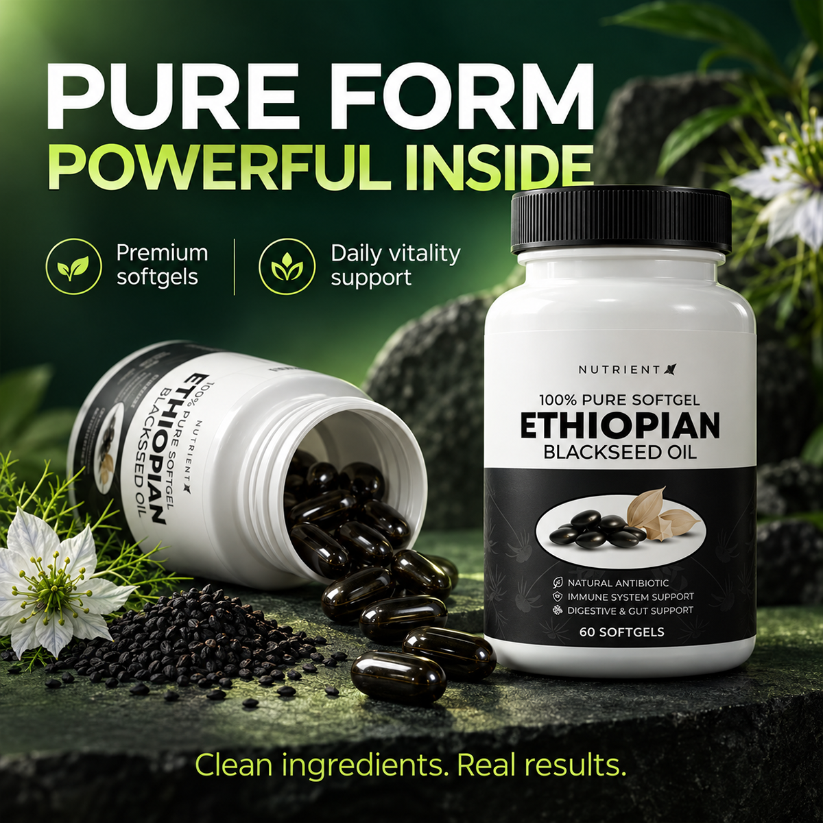 Ethiopian Black Seed Oil