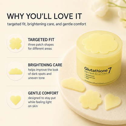 Glutathione Hydrogel 7 Dark Spot Serum Patch