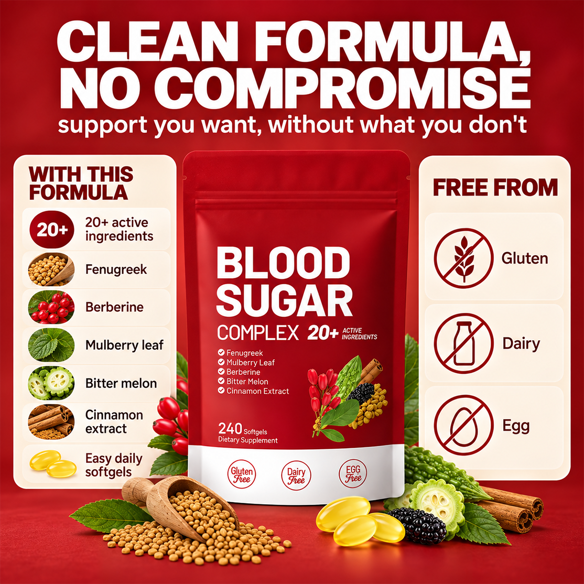 Blood Sugar Complex – Daily Glucose Support