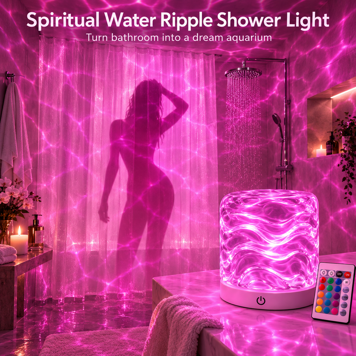 16 Color Changeable Ocean Wave Projector Light