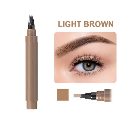 ✨✏️ Waterproof 4-Tip Beard & Eyebrow Pen – Smudge-Proof, Natural Look & Long-Lasting 🌟