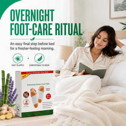 Foot Detox Patches, Soothing Anti‑Inflammatory Effect