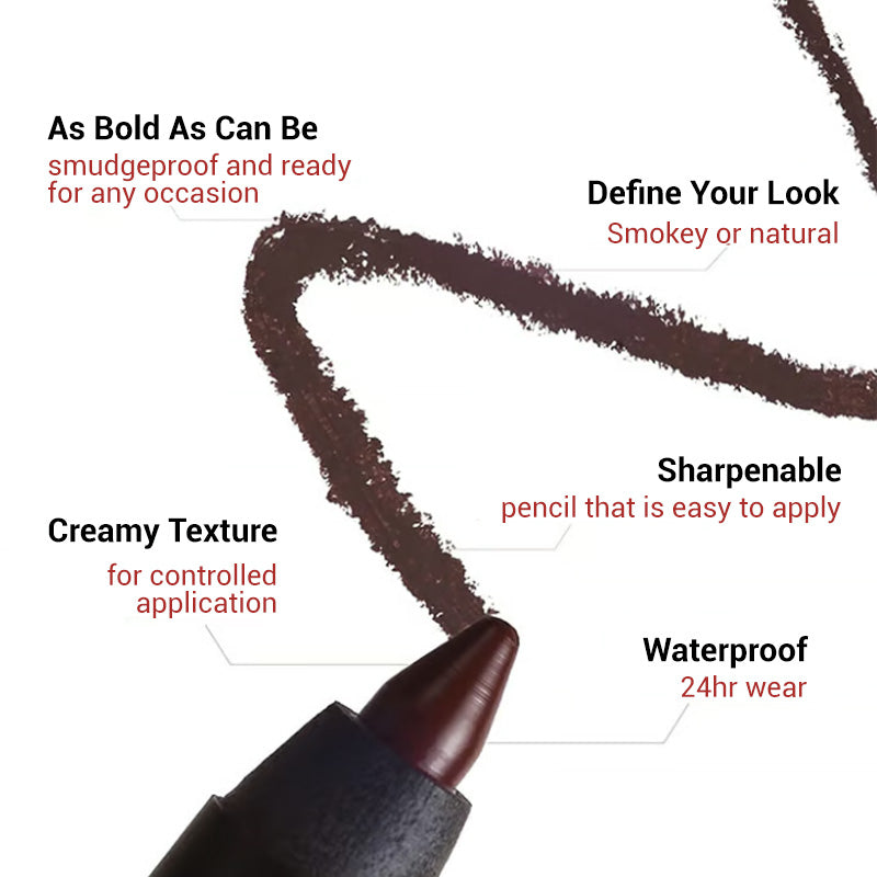 24HR Waterproof Eyeliner — Day to Night Wear