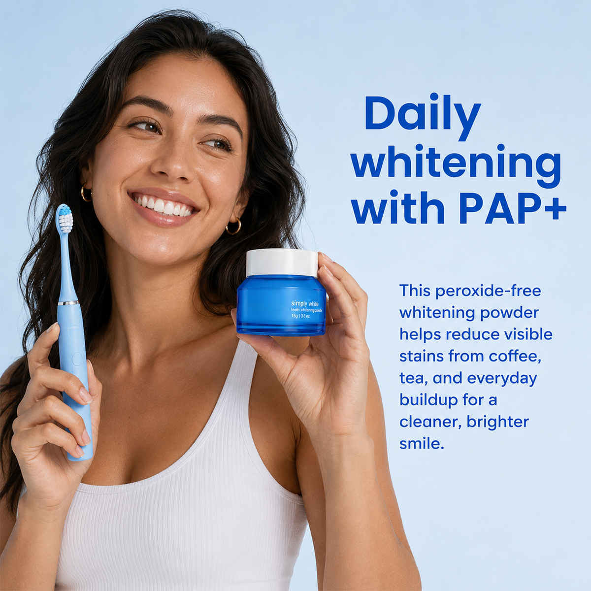 Premium Teeth Cleansing Brightening Powder
