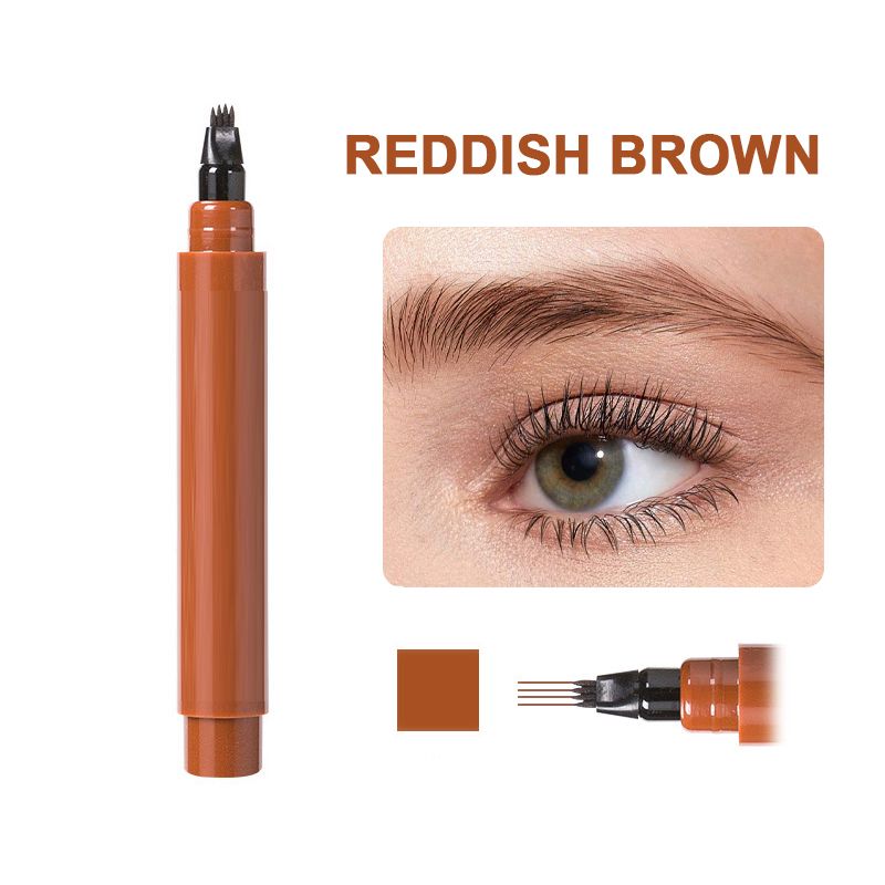 ✨✏️ Waterproof 4-Tip Beard & Eyebrow Pen – Smudge-Proof, Natural Look & Long-Lasting 🌟