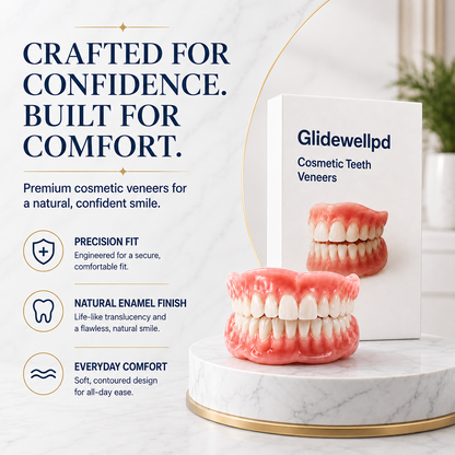 Comfort Full‑Cover Dentures for Senior Women