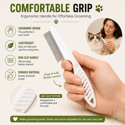 Pet Face Comb Set for Cats & Dogs, 2PCS