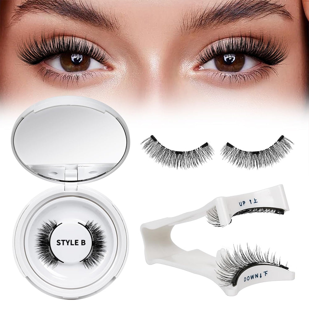 🤩Reusable Premium Self-Adhesive Eyelashes | Easy, Quick, Safe! 💖