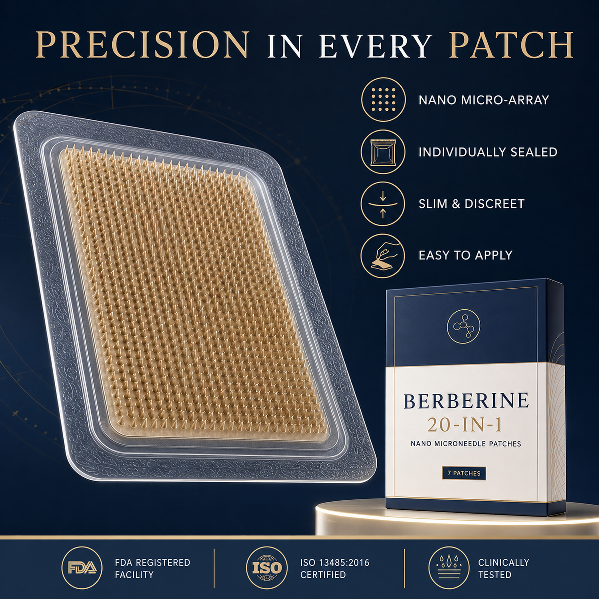 Nano microneedle patches