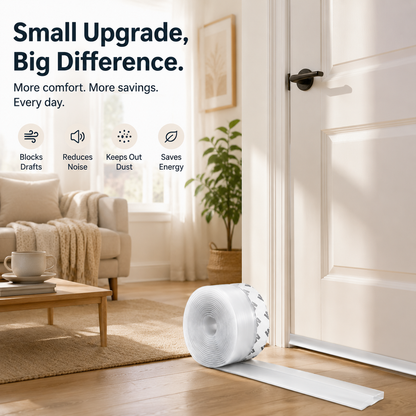 🚪 16.4Ft Self-Adhesive Door Draft Seal Strip | Block Drafts & Dust