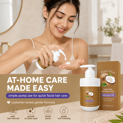 Gentle Coconut Oil Hair Removal Cream