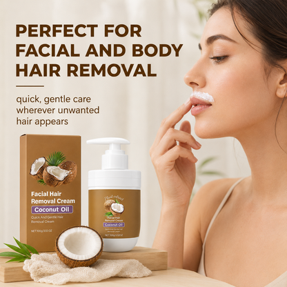 Gentle Coconut Oil Hair Removal Cream