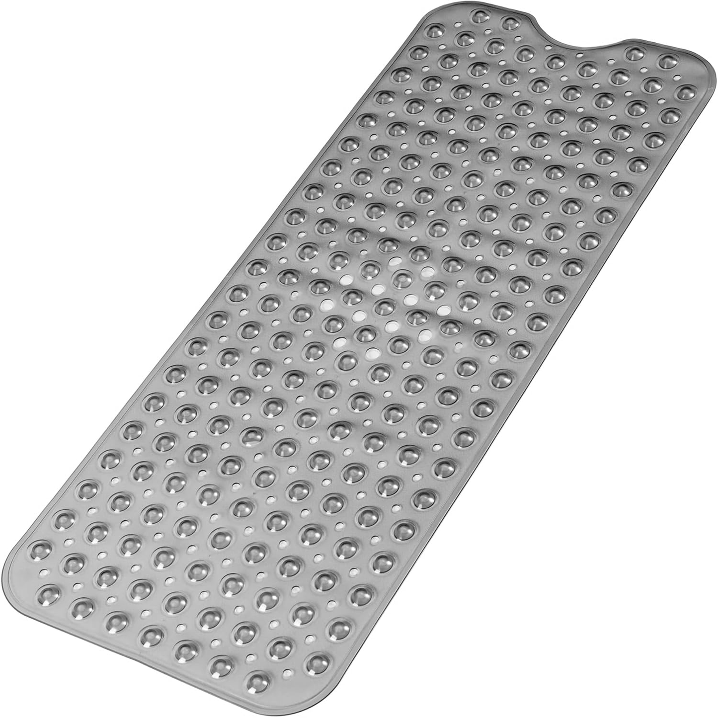 Anti-Slip Shower Mat with Suction Cups & Drain Holes
