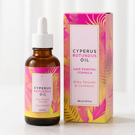 ✨  Cyperus Rotundus Oil for Natural Permanent Hair Reduction