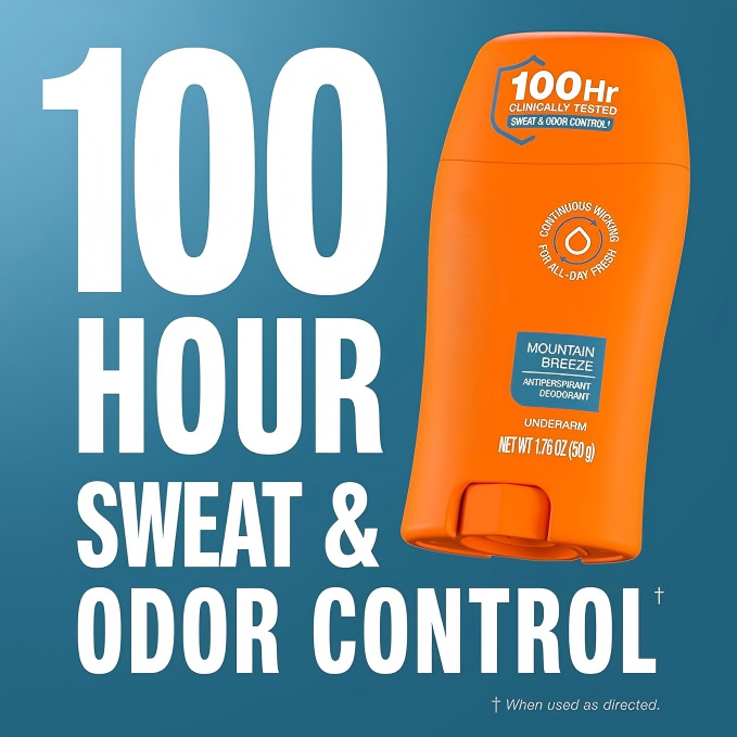 Underarm Antiperspirant Deodorant for Women and Men
