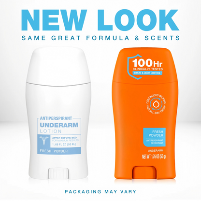 Underarm Antiperspirant Deodorant for Women and Men