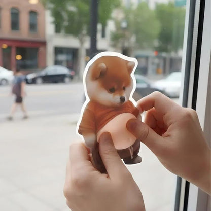 3D Dog & Cat Mochi Squishy Stickers – Stress Relief Toys