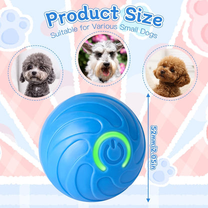 Interactive Automatic Dog Toy Ball – USB Rechargeable