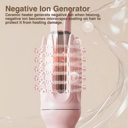 Automatic Rotating Hair Curler – 28mm Negative Ion Curling Wand for Effortless Long-Lasting Curls, Anti-Damage Hair Styling Tool