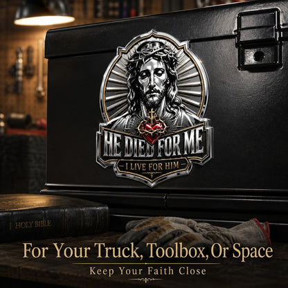 He Died For Me Emblem