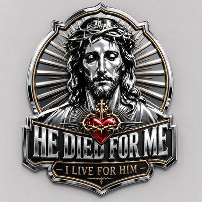 He Died For Me Emblem