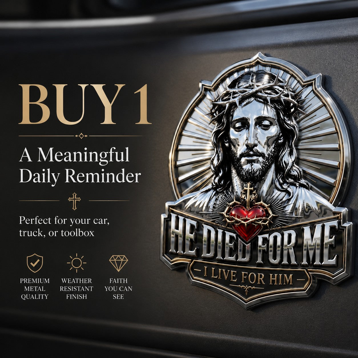 He Died For Me Emblem