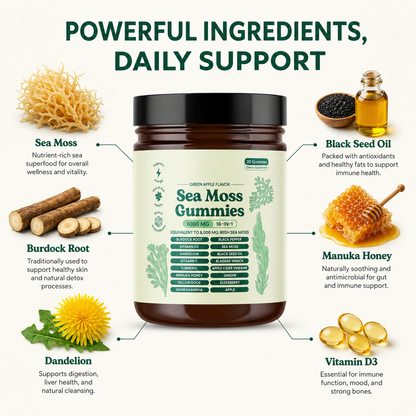 Sea Moss Gummies 16-in-1