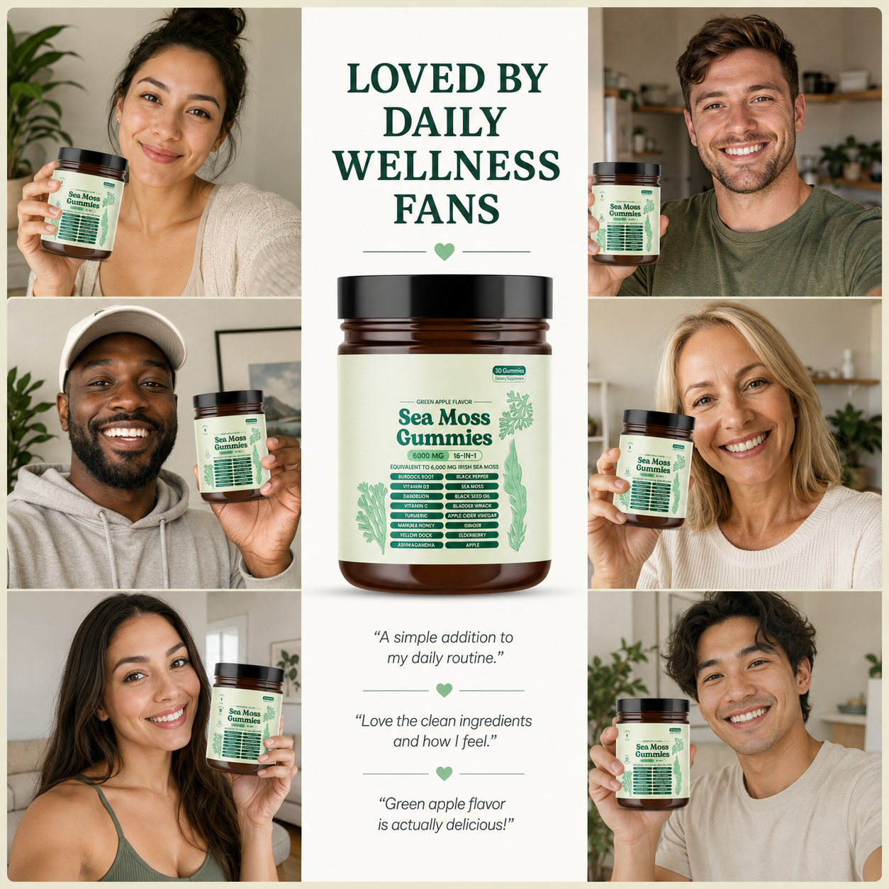 Sea Moss Gummies 16-in-1