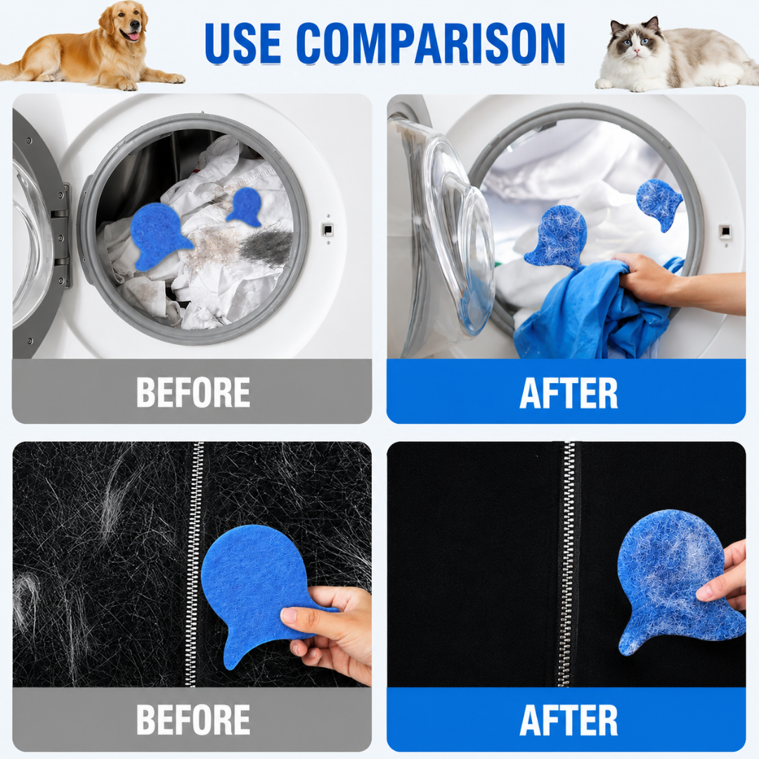 Laundry Pet Hair Removal Fish