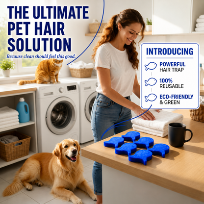 Laundry Pet Hair Removal Fish