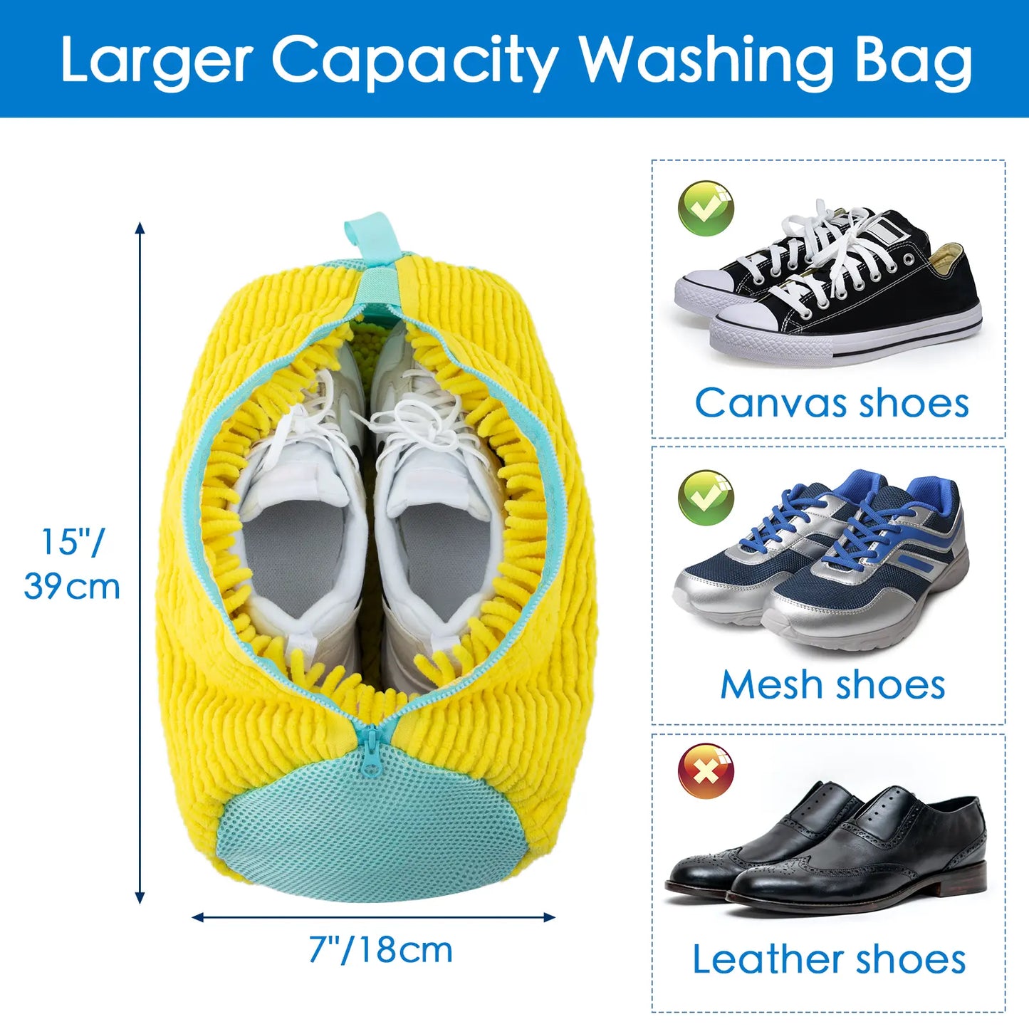 Laundry Shoe Washing Bag - Protect Your Footwear