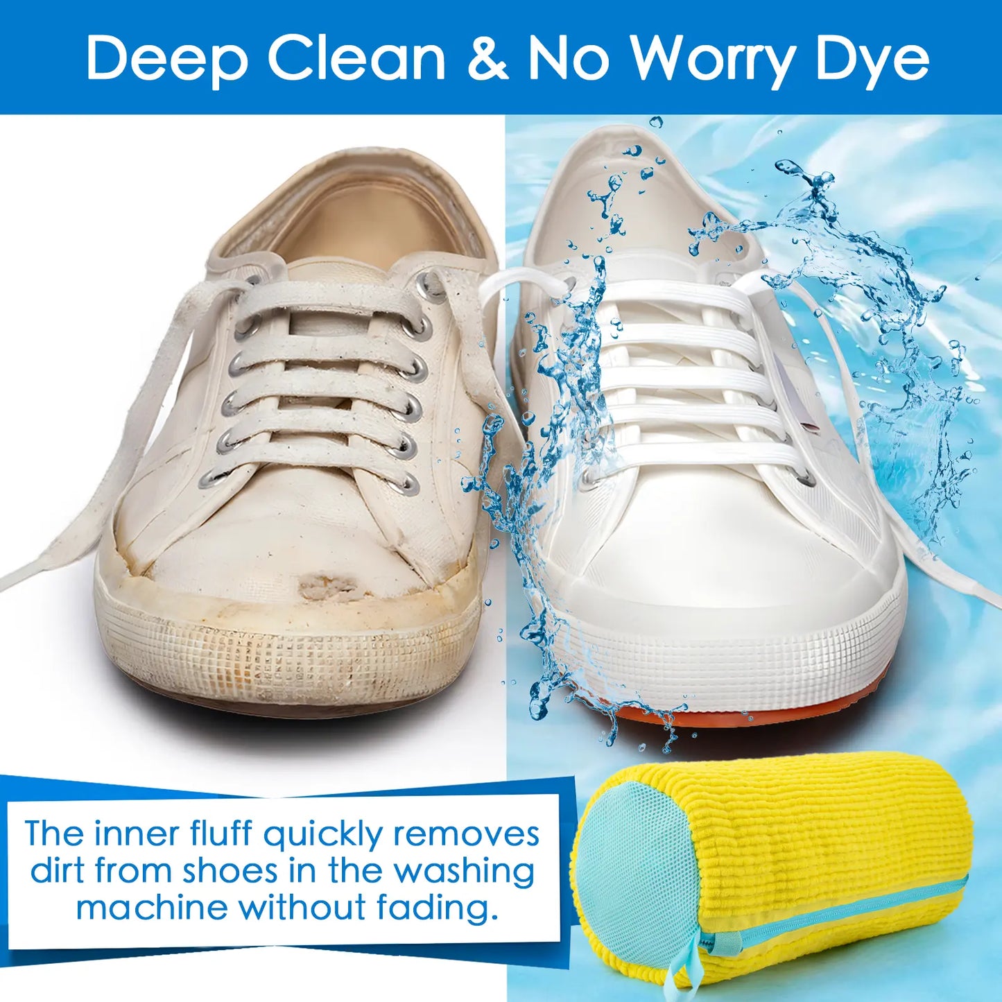 Laundry Shoe Washing Bag - Protect Your Footwear