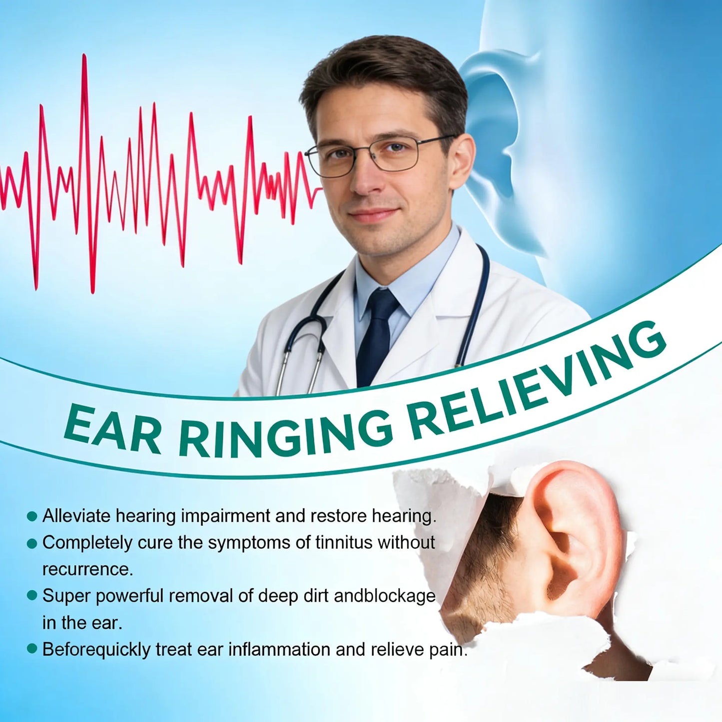 Herbal Ear Care Drops with Lavender, Lemon & Grape Seed Oil, for Ear Comfort Support