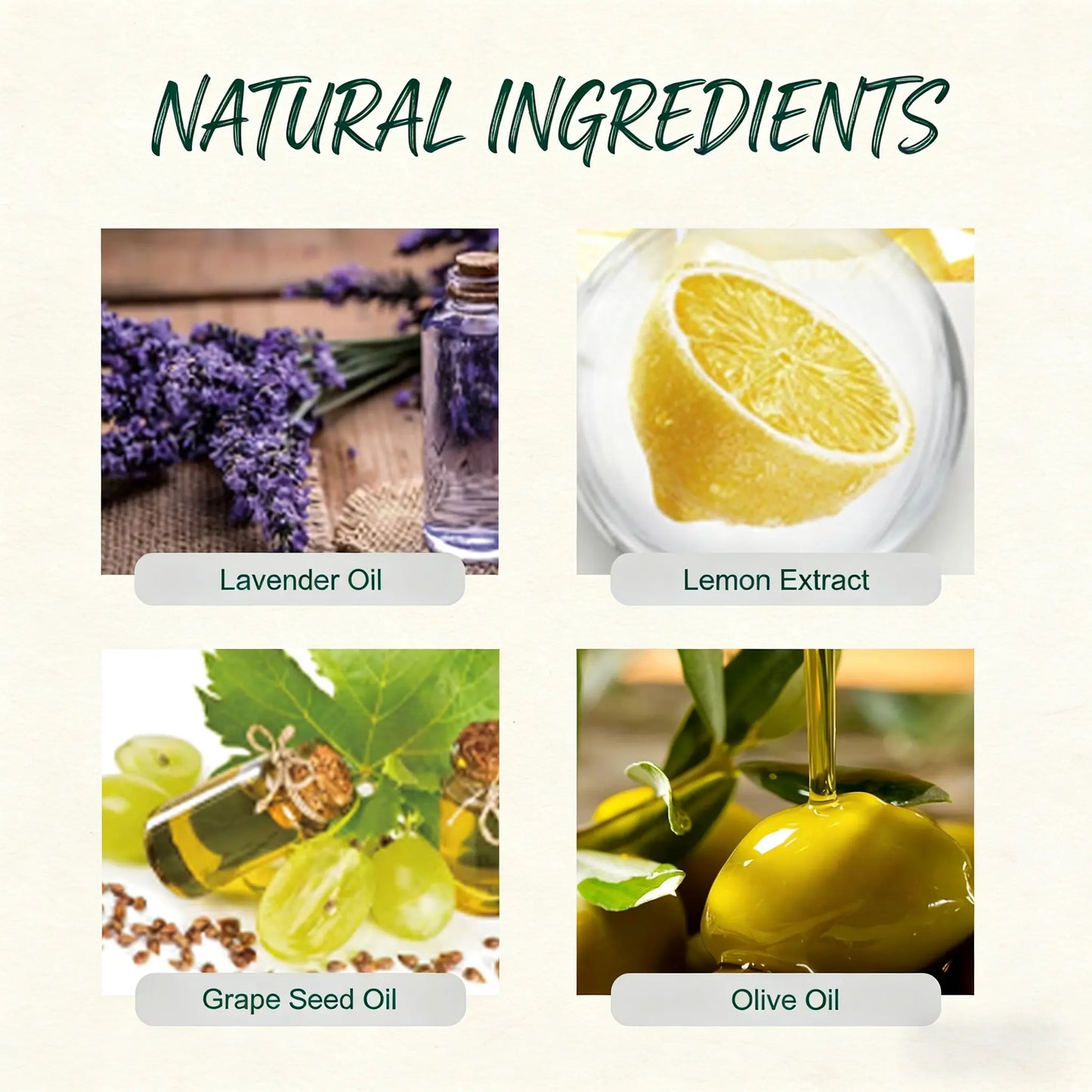 Herbal Ear Care Drops with Lavender, Lemon & Grape Seed Oil, for Ear Comfort Support