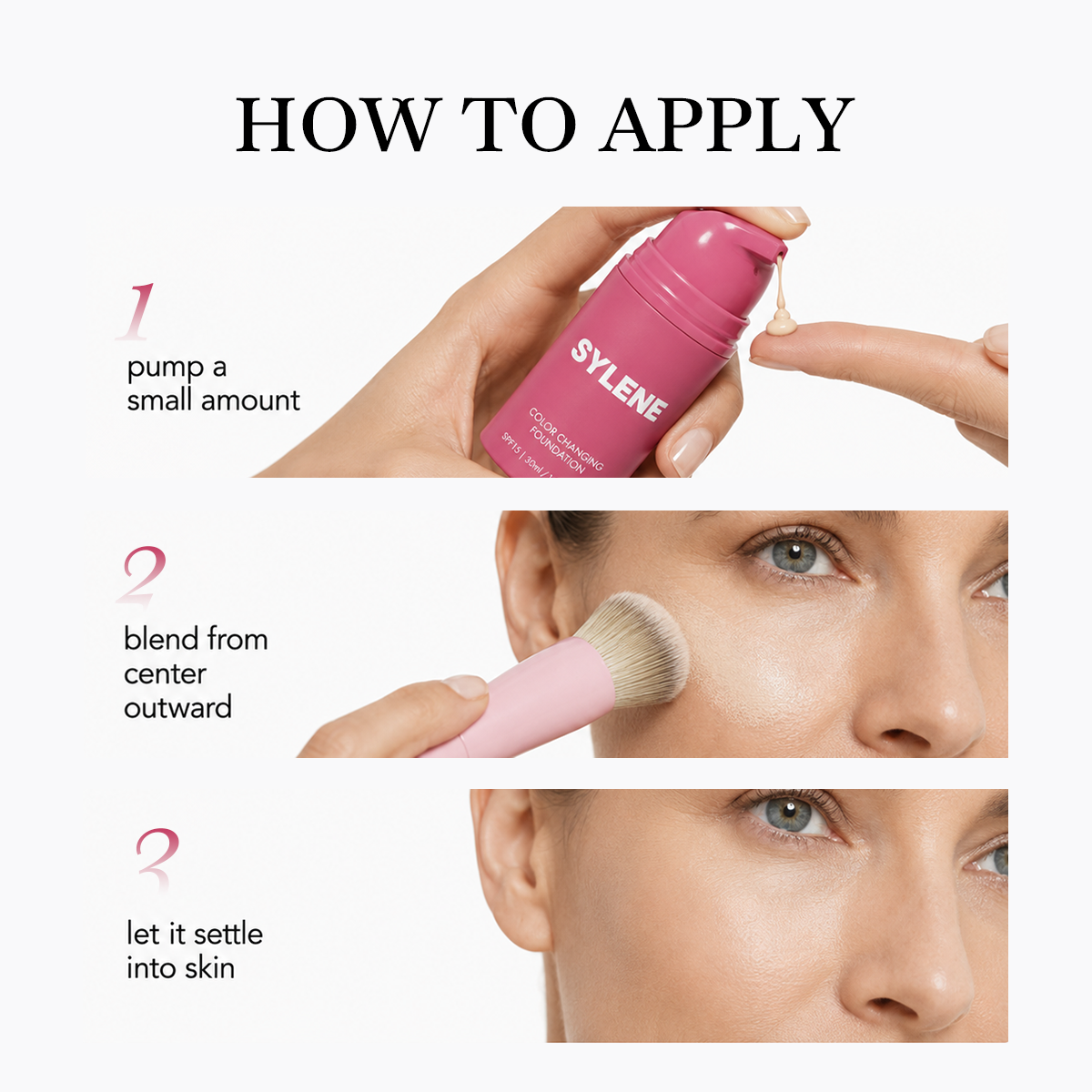 Color Changing Foundation