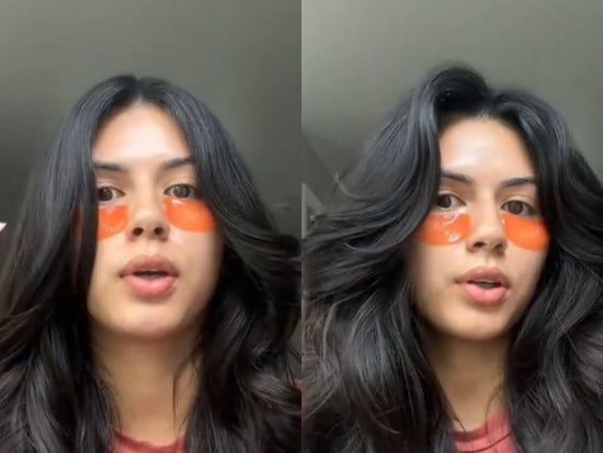 Customer photo showing refreshed hair