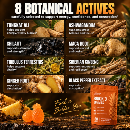 Intimacy Gummies – Pineapple Botanical Blend for Daily Wellness