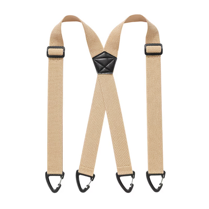 Men's X-Back Suspenders with Hook Clips