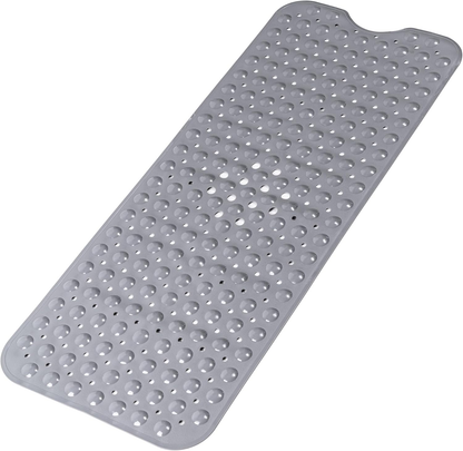 Anti-Slip Shower Mat with Suction Cups & Drain Holes