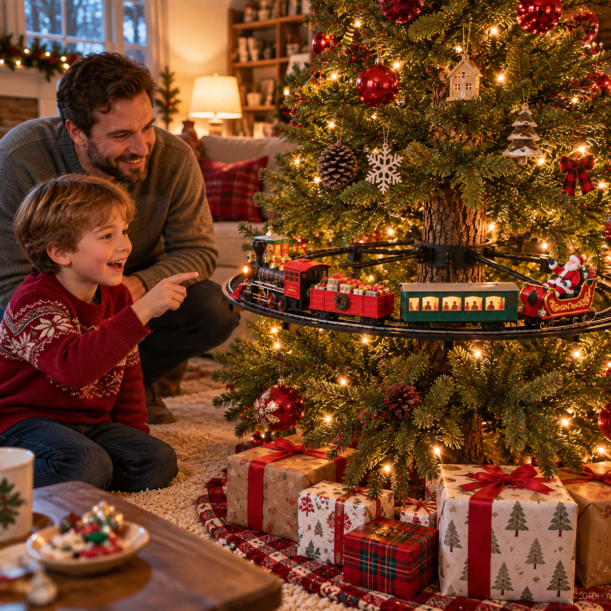 Christmas Tree Train